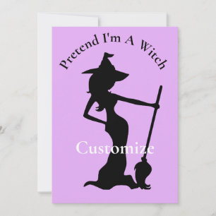 Pretend I'm A Witch Thunder_Cove Invitation
