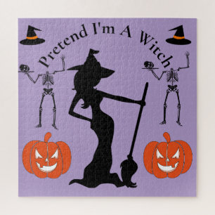 Pretend I'm A Witch Thunder_Cove Jigsaw Puzzle