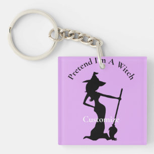 Pretend I'm A Witch Thunder_Cove Key Ring