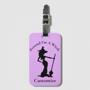 Pretend I'm A Witch Thunder_Cove Luggage Tag