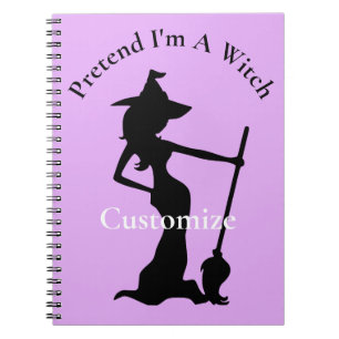 Pretend I'm A Witch Thunder_Cove Notebook