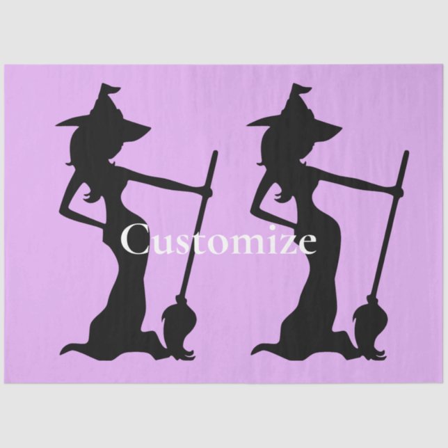 Pretend I'm A Witch Thunder_Cove Tissue Paper (Front)