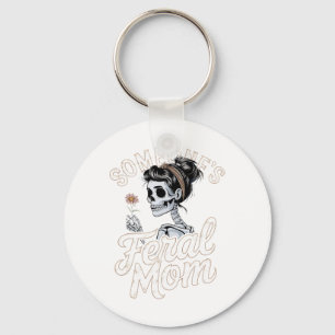 Pretend I'm Abraham Lincoln Halloween Patriotic Us Key Ring