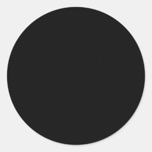 Pretend I'm Cheese Lazy Halloween Costume Classic Round Sticker