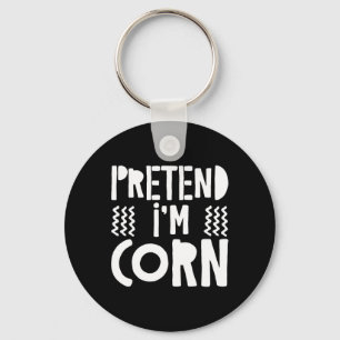 Pretend I'm Corn Corn Costume Key Ring