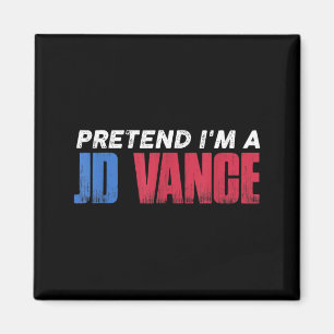Pretend Im Funny Lazy Halloween Costume Magnet