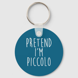 Pretend I'm Piccolo Family Lazy Halloween Key Ring