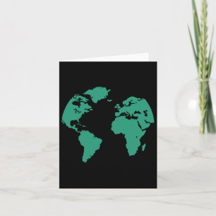 Pretend I'm Planet Earth Mens Kids Lazy Funny Glob Card
