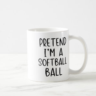 Pretend I'm Softll Ll Costume Halloween Simple Adu Coffee Mug