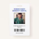 Pretend Play Doctor ID Badge (Vertical)