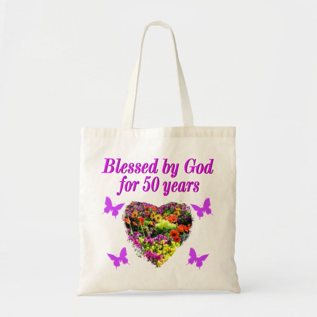 PRETTY 5TH FLORAL TOTE BAG (Front)