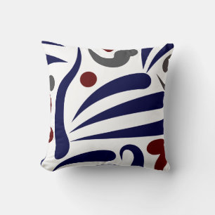 Pretty abstract pattern cushion