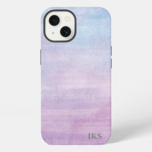Pretty Abstract Watercolor Personalise iPhone 13 Case