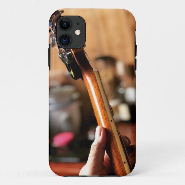 Pretty Acoustic Guitar Case-Mate iPhone Case (Back)