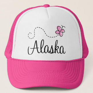 Pretty Alaska Pink and White Hat Gift