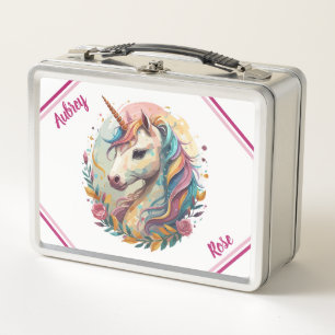 Pretty and Colourful Unicorn lunch box