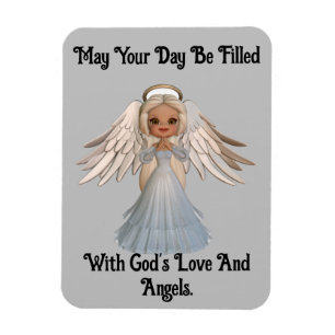 Pretty Angel Flexible Photo Magnet