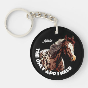 Pretty Appaloosa Key Ring