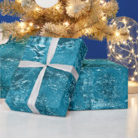 Pretty Aqua Crinkle