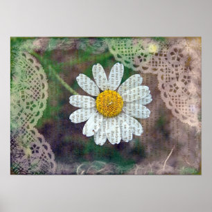 Pretty As A Daisy Poster