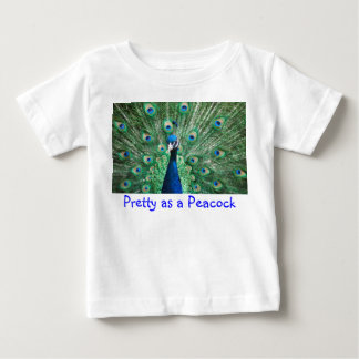Pretty as a Peacock Baby T-Shirt