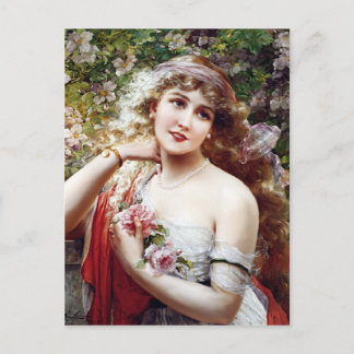Pretty as a Rose Postcard