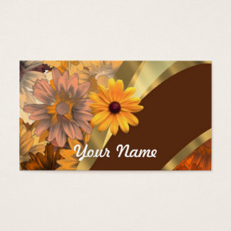 Pretty autumn floral pattern