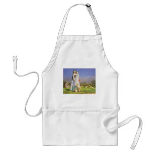 Pretty Baa Lambs by Ford Madox Brown Standard Apron