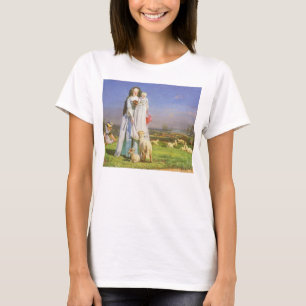 Pretty Baa Lambs by Ford Madox Brown T-Shirt