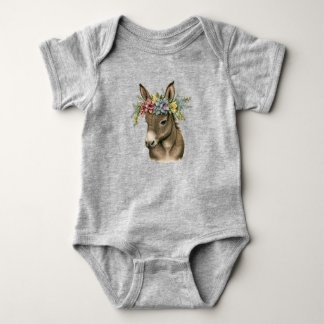 Pretty Baby Donkey Baby Bodysuit 