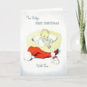 Pretty Baby's 1st Christmas Card