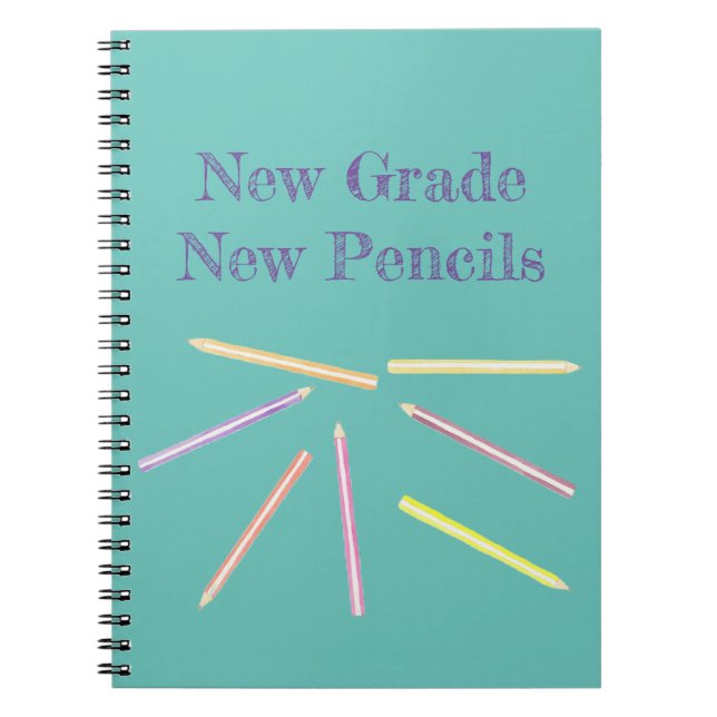 Pretty Back To School Notebook (Front)