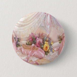 Pretty Ballerina Button