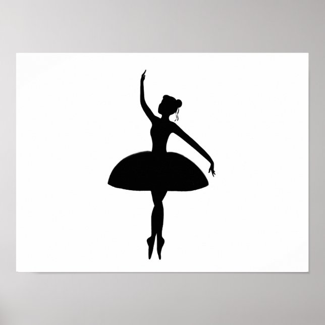 Pretty Ballerina print (Front)