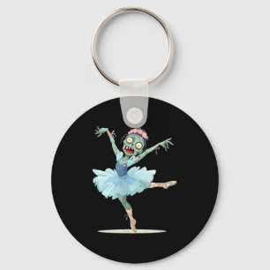 Pretty Ballerina Zombie Costume Key Ring