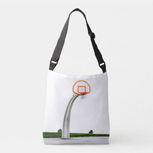 Pretty Basketball Artwork Crossbody Bag