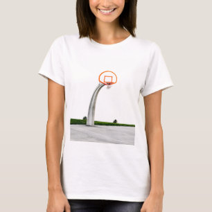Pretty Basketball Artwork T-Shirt