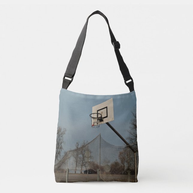 Pretty Basketball Crossbody Bag (Front)