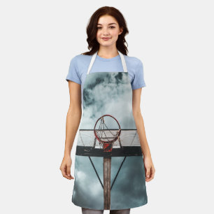 Pretty Basketball Gift Apron