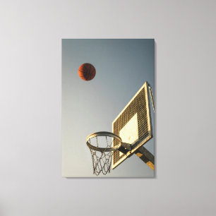 Pretty Basketball Gift Canvas Print