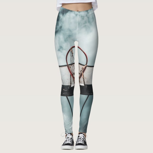 Pretty Basketball Gift Leggings (Front)