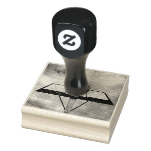 Pretty Basketball Gift Rubber Stamp