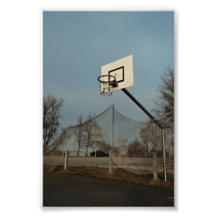 Pretty Basketball Photo Print