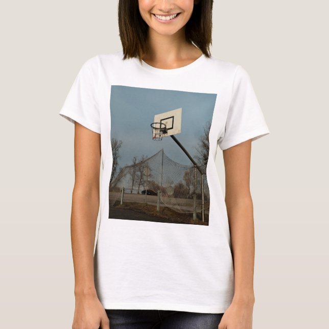 Pretty Basketball T-Shirt (Front)