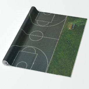 Pretty Basketball Wrapping Paper