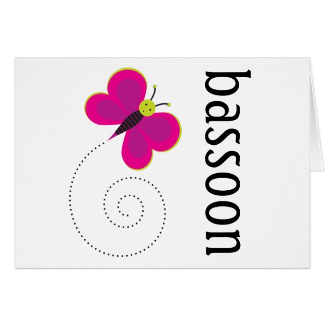 Pretty Bassoon (Front Horizontal)