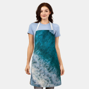 Pretty Beach Landscape Apron