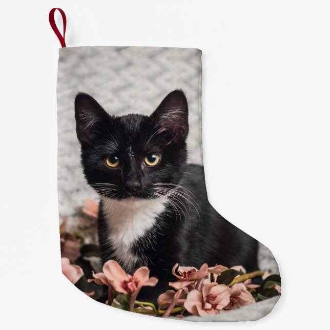 Pretty Bella Rose Christmas Stocking (Front)