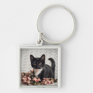 Pretty Bella Rose Key Ring