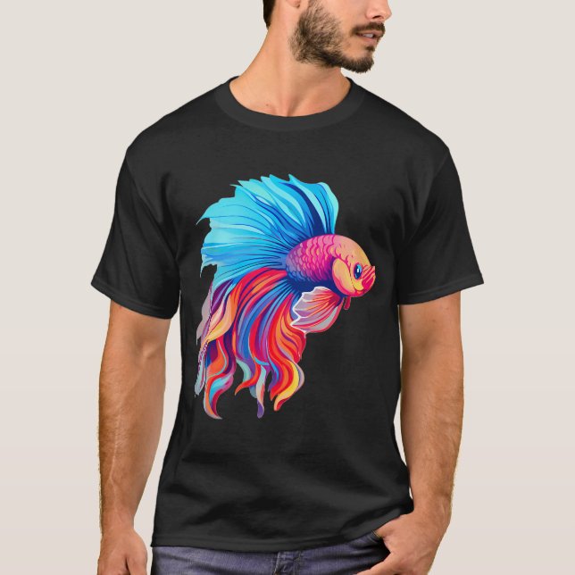 Pretty beta fish T-Shirt (Front)